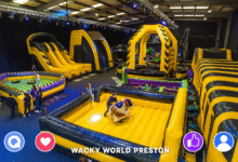 Wacky World Preston: The Ultimate Inflatable Park Experience With Fun for All Ages and a Few Limitations