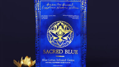 Vivid Blue Lotus Gummies